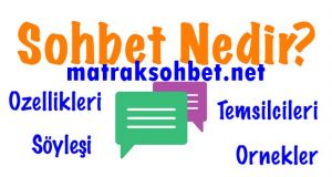 Edebi Sohbet Nedir